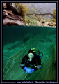 My wife flashed under the "Devil Brigde" in the Verzasca River in Tessin Switzerland :O) 